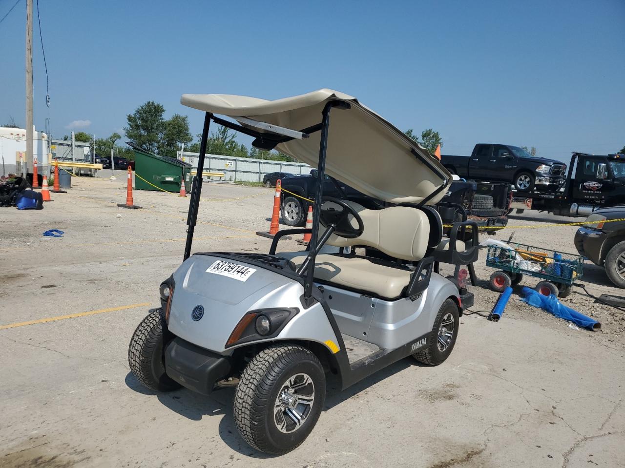 YAMAHA GOLF CART 2017 yellow   J0D000992 photo #3