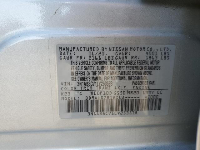 2020 Nissan Sentra Sv VIN: 3N1AB8CV1LY253538 Lot: 62528684