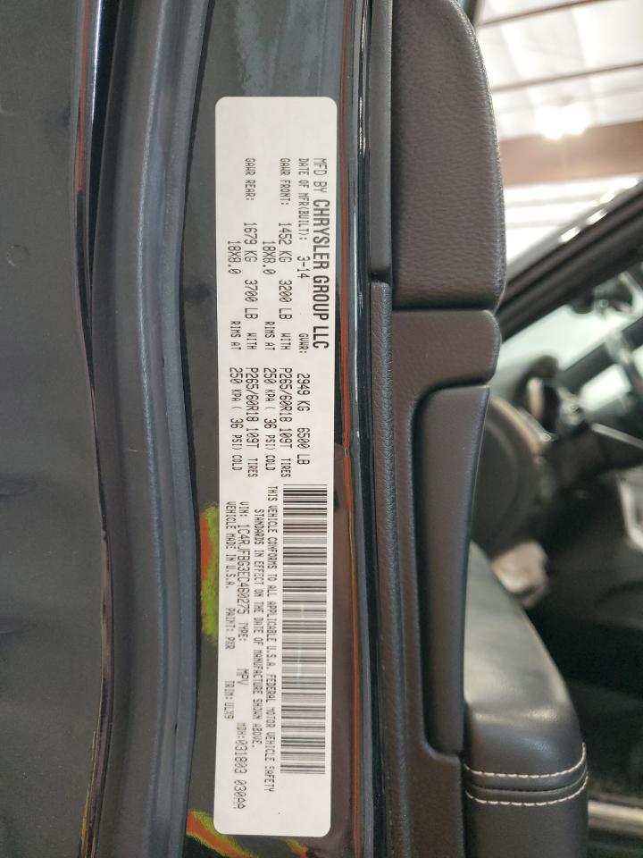 1C4RJFBG3EC460275 2014 Jeep Grand Cherokee Limited