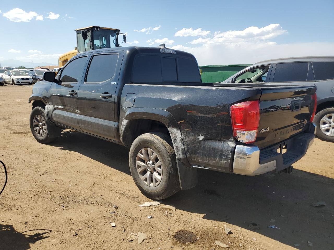 TOYOTA TACOMA DOU 2017 black  gas 3TMCZ5AN0HM096330 photo #3