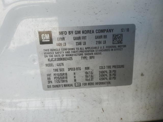 KL4CJESB9KB824425 2019 BUICK ENCORE - Image 13