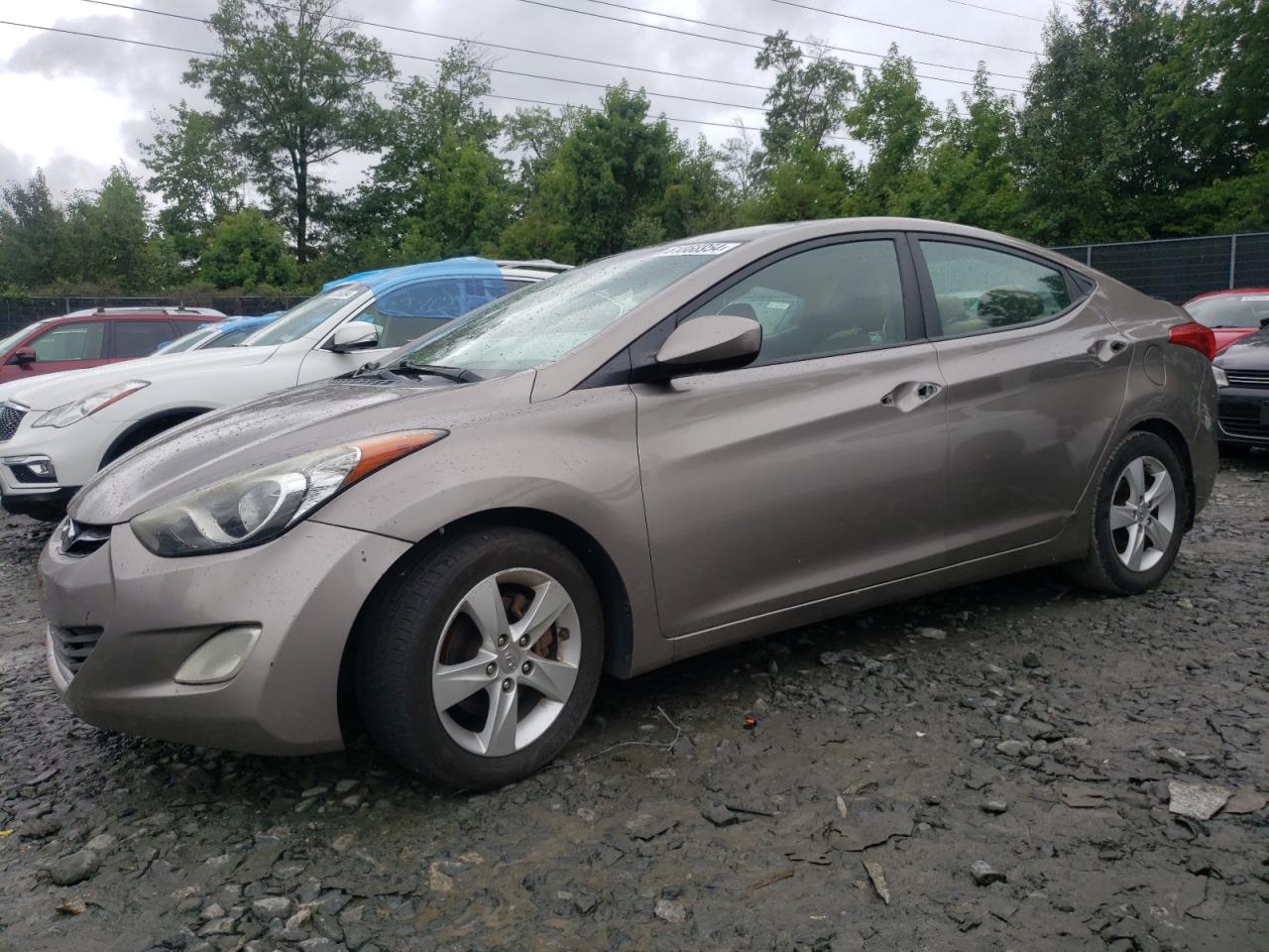 2012 Hyundai Elantra Gls vin: 5NPDH4AE0CH141959