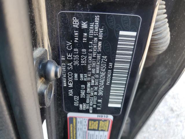 2022 KIA RIO LX - 3KPA24AD2NE450724