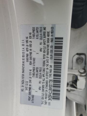 2022 MAZDA 3 PREFERRE - 3MZBPACL9NM301738