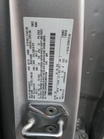 2019 FORD ESCAPE SEL - 1FMCU9HD8KUB03154