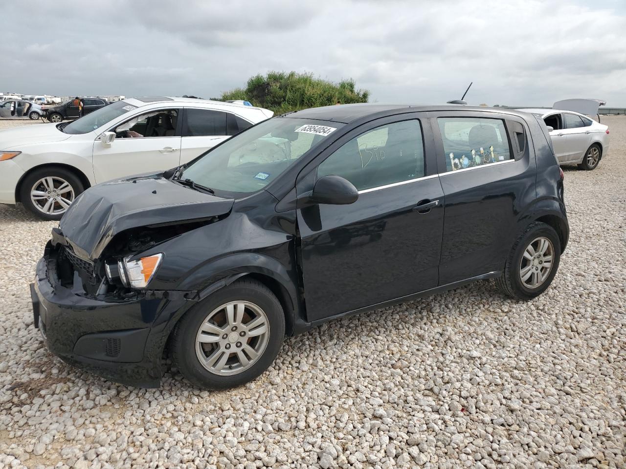 CHEVROLET SONIC LT 2016 black  gas 1G1JC6SB9G4118184 photo #1