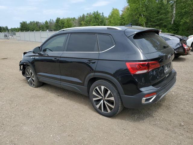 VOLKSWAGEN TAOS SE 2023 black  gas 3VVNX7B28PM347688 photo #3