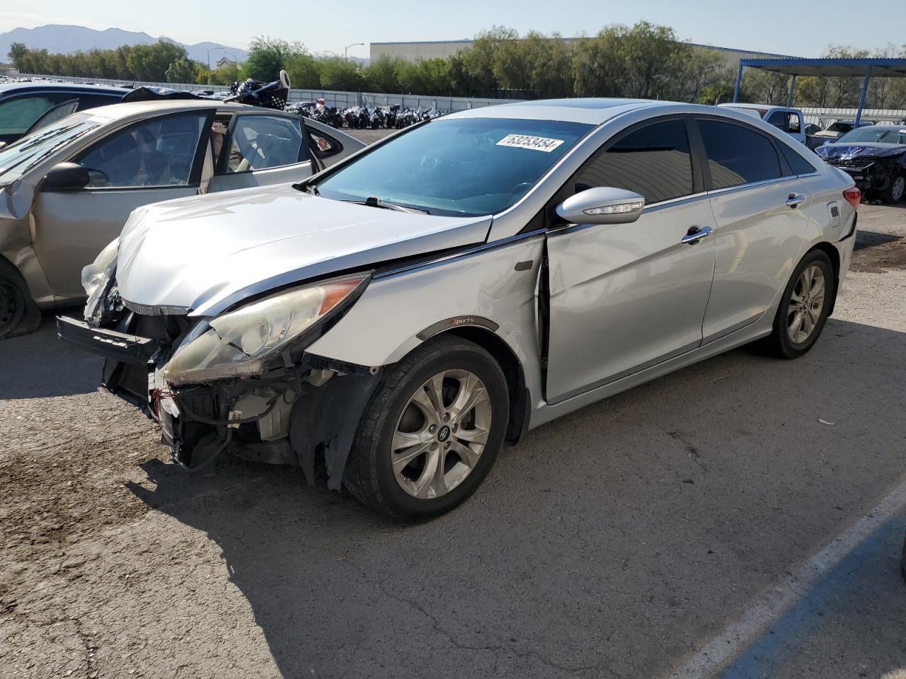 HYUNDAI SONATA SE 2011 silver  gas 5NPEC4AC0BH118259 photo #1