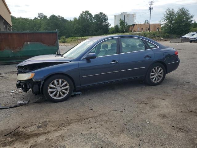 HYUNDAI AZERA SE 2007 blue  gas KMHFC46F77A202788 photo #1