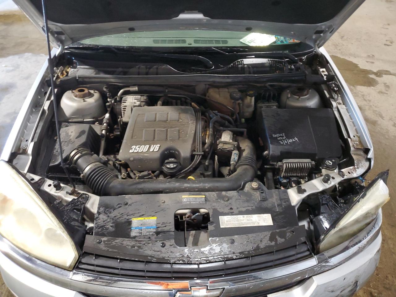 1G1ZT54805F286697 2005 Chevrolet Malibu Ls