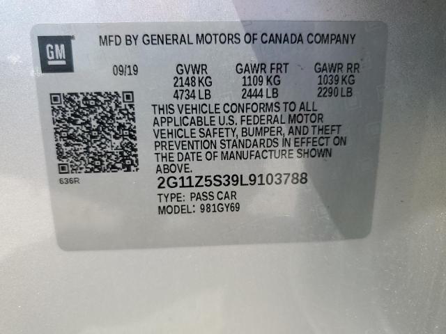 2020 CHEVROLET IMPALA LT - 2G11Z5S39L9103788