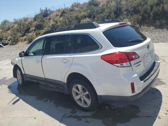 SUBARU OUTBACK 2. 2013 white  gas 4S4BRBCCXD3260647 photo #3