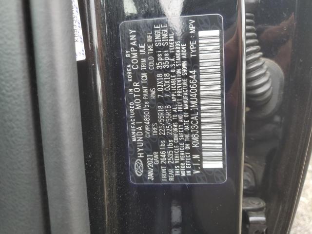 2021 HYUNDAI TUCSON LIM - KM8J3CAL1MU406644