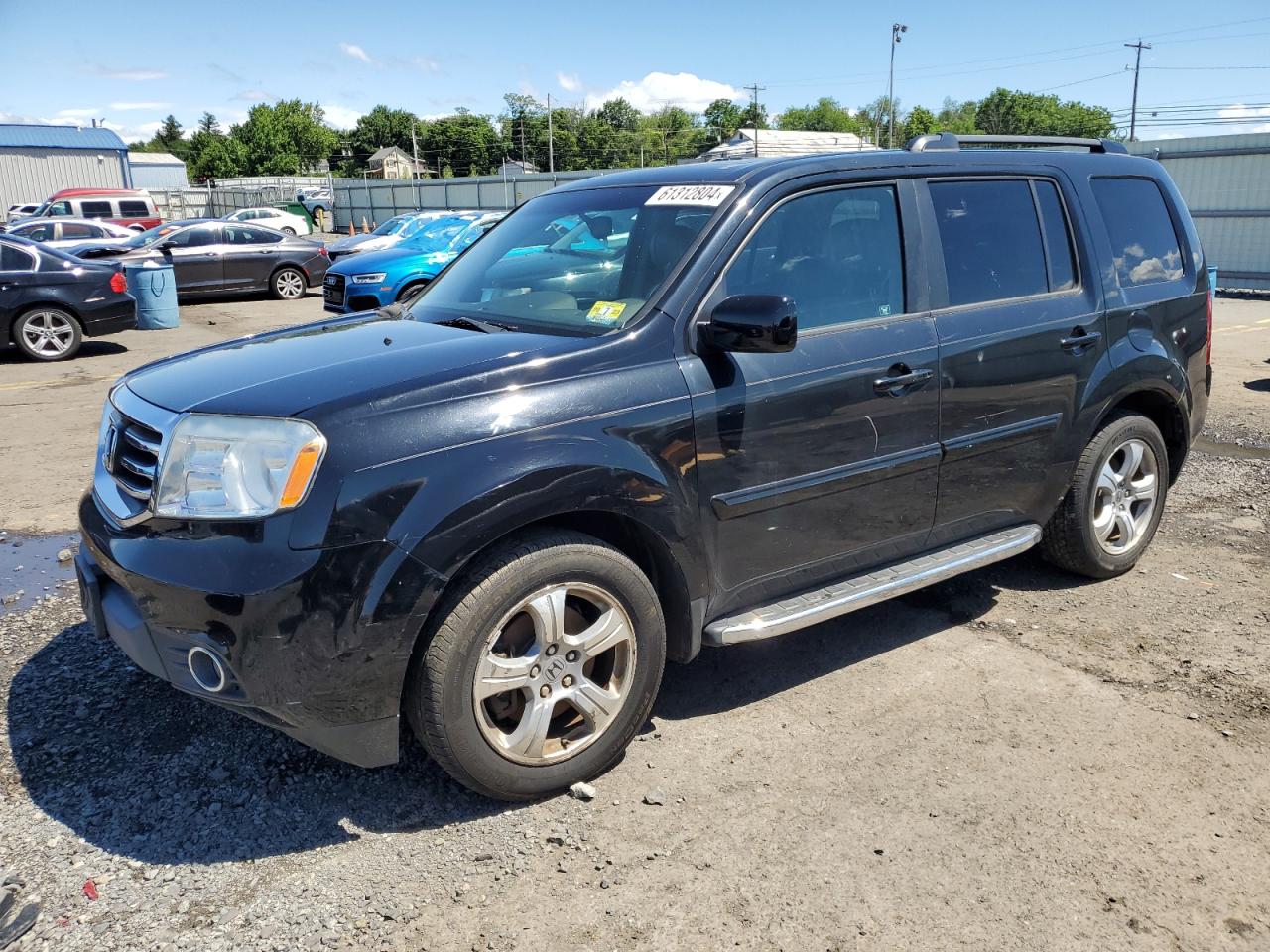 2012 Honda Pilot Exl vin: 5FNYF4H55CB070298