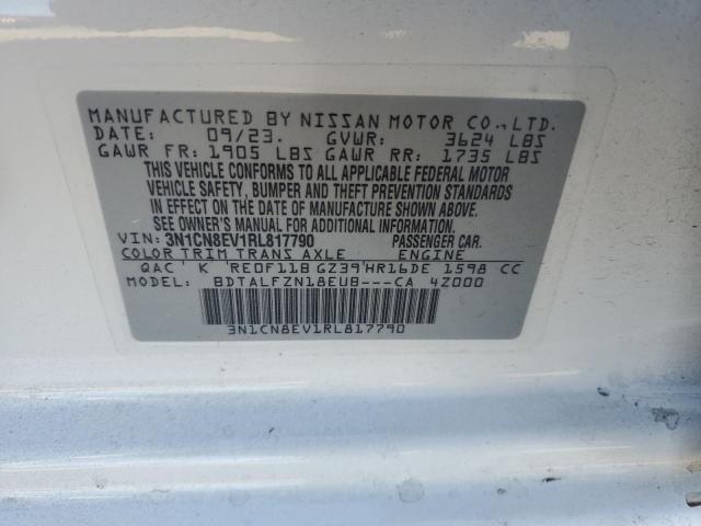2024 NISSAN VERSA SV - 3N1CN8EV1RL817790