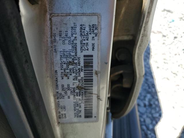 2001 Toyota 4Runner Sr5 VIN: JT3HN86R310352455 Lot: 60700774