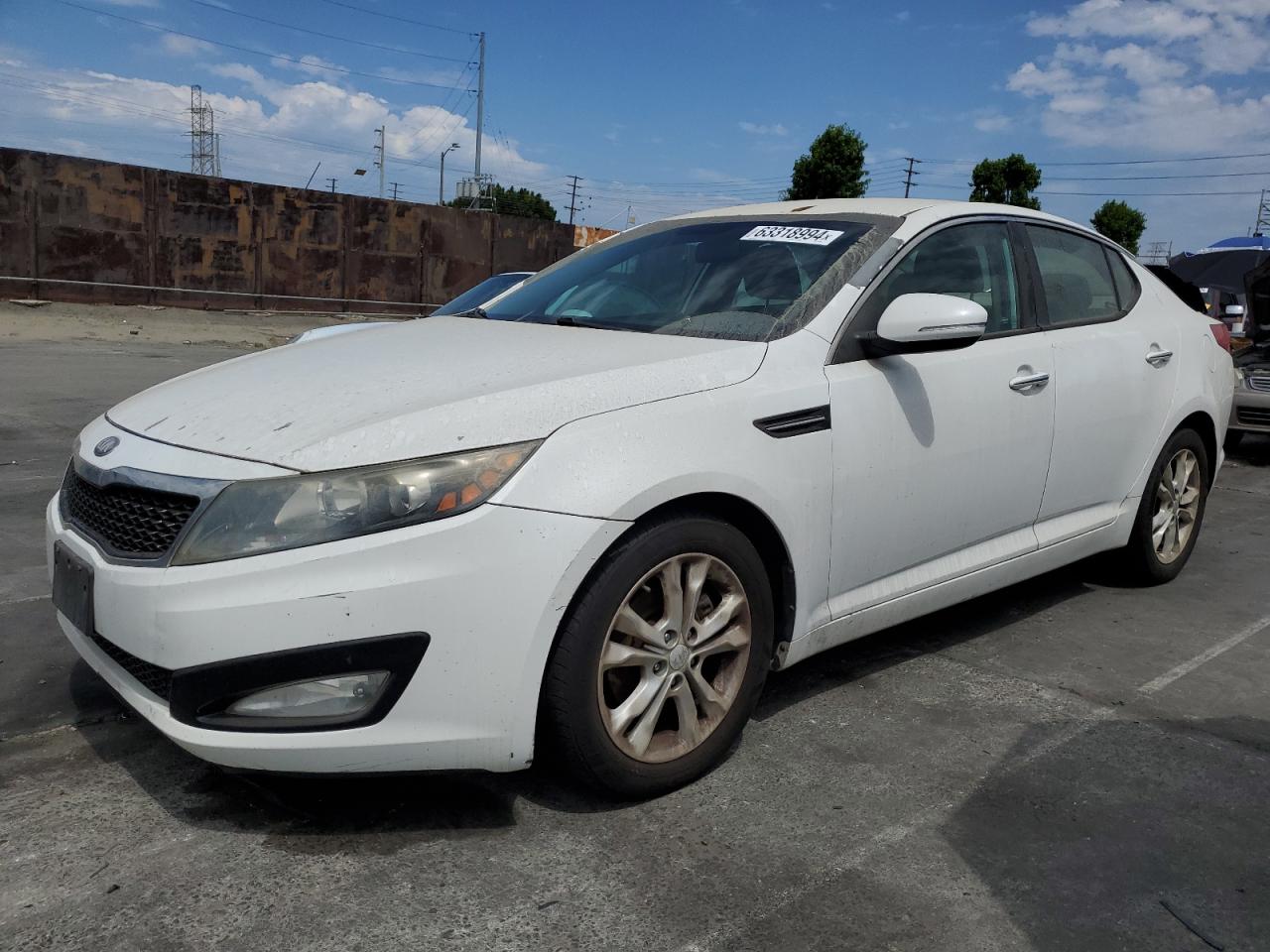 2013 Kia Optima Lx vin: 5XXGM4A76DG212489