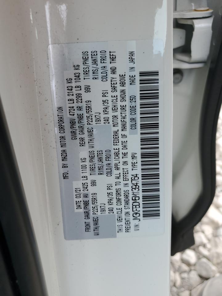 JM3KFBDM5M1394764 2021 Mazda Cx-5 Grand Touring