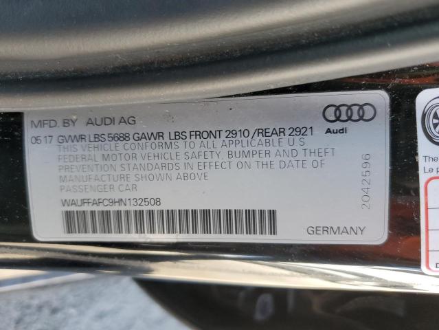 2017 AUDI S6 PREMIUM WAUFFAFC9HN132508