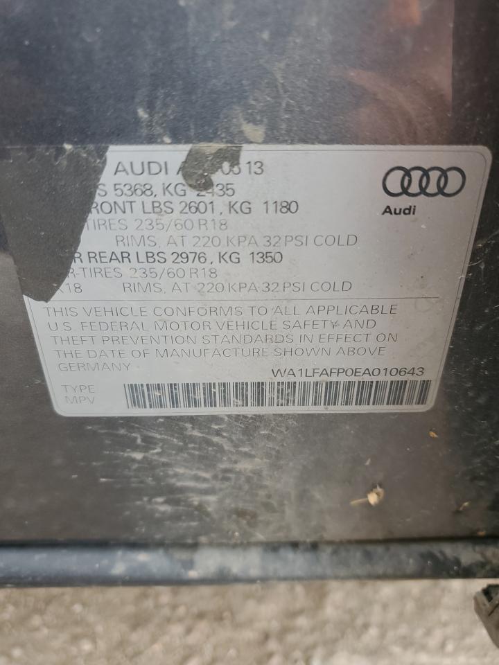 Lot #2715436581 2014 AUDI Q5 PREMIUM