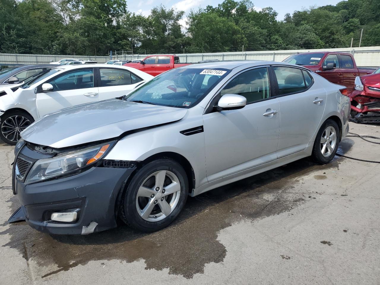 2014 Kia Optima Lx vin: 5XXGM4A73EG346510