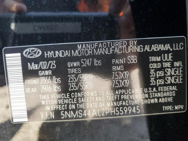 2023 HYUNDAI SANTA FE L - 5NMS44AL2PH559945