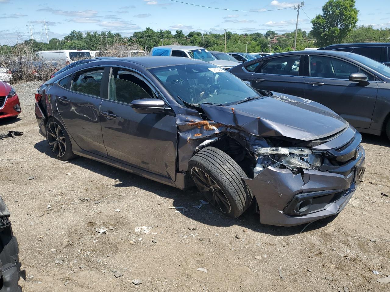 2019 Honda Civic Sport vin: 2HGFC2F80KH557579