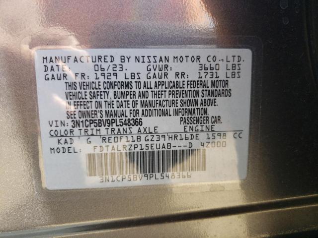 2023 NISSAN KICKS S - 3N1CP5BV9PL548366