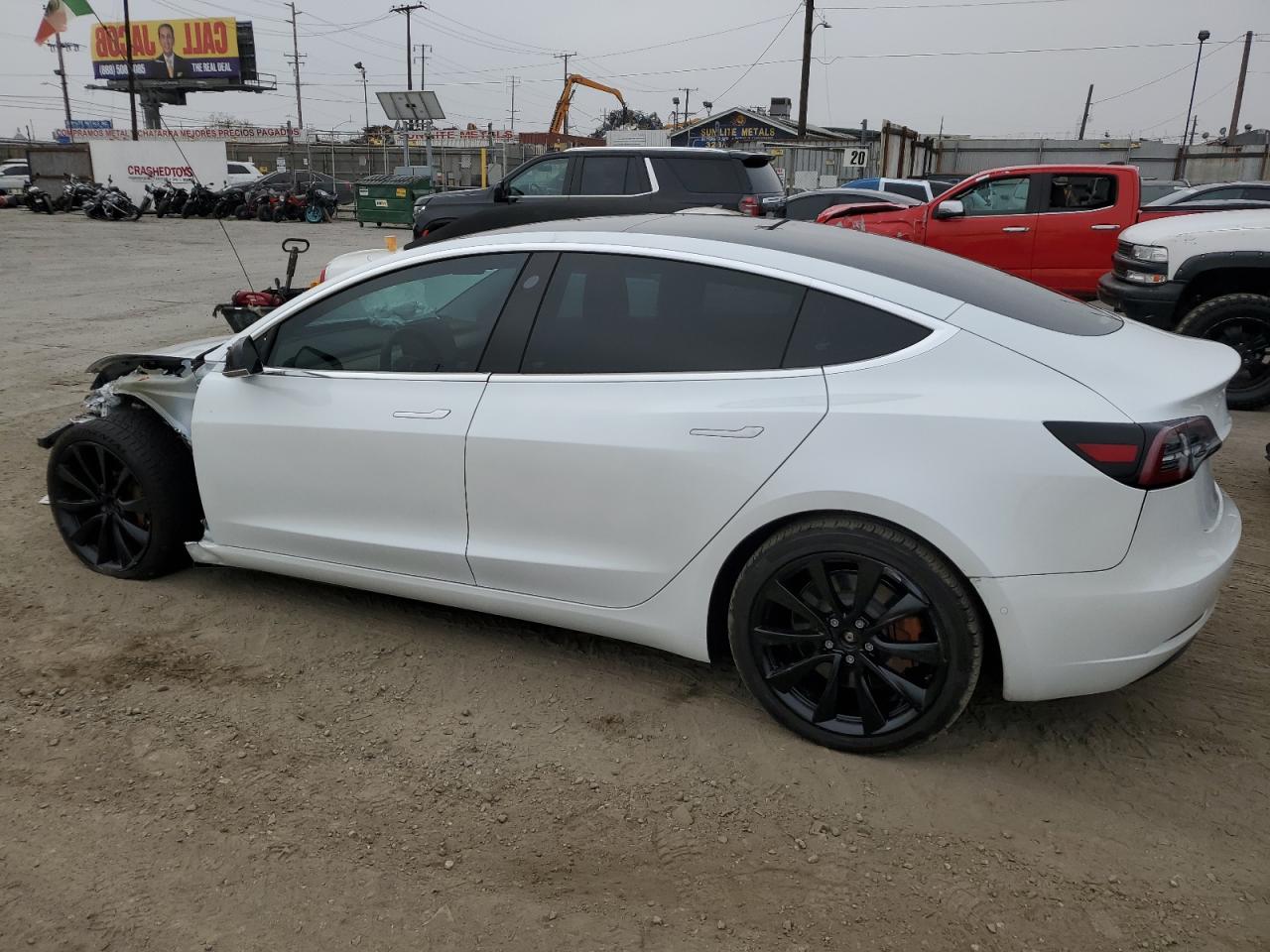 2020 Tesla Model 3 vin: 5YJ3E1EB7LF735708