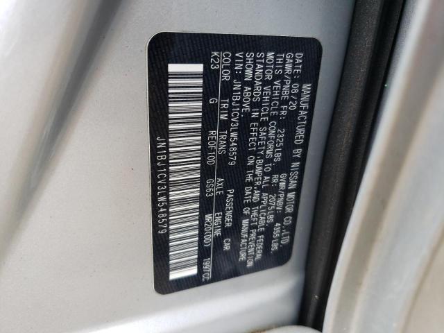2020 NISSAN ROGUE SPOR - JN1BJ1CV3LW548579