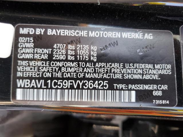 WBAVL1C59FVY36425 2015 BMW X1 xDrive28I