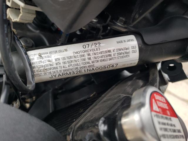 2022 YAMAHA MT07 JYARM32E1NA005047
