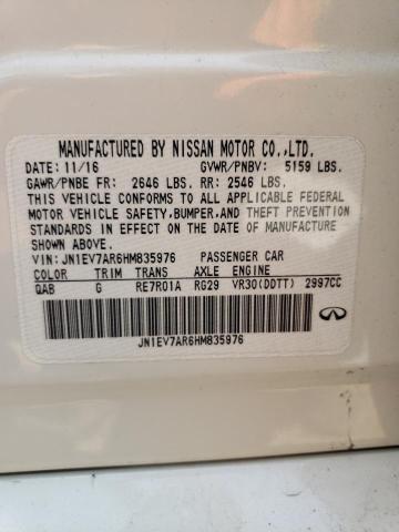 2017 INFINITI Q50 PREMIU - JN1EV7AR6HM835976
