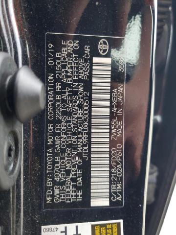 2019 TOYOTA PRIUS - JTDL9RFUXK3000512