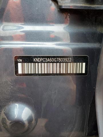 2016 KIA SPORTAGE E - KNDPC3A60G7803922