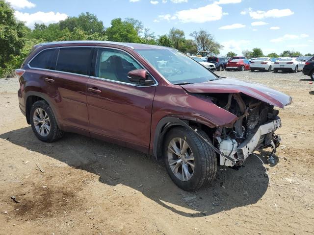 VIN 5TDJKRFH5FS181036 2015 Toyota Highlander, Xle no.4