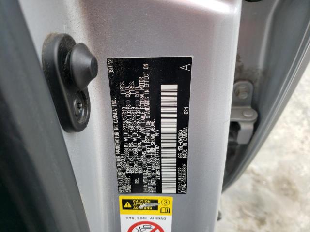 2013 Lexus Rx 350 Base VIN: 2T2BK1BA8DC177787 Lot: 62325064