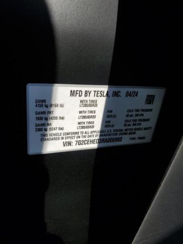 2024 TESLA CYBERTRUCK 7G2CEHED3RA006960