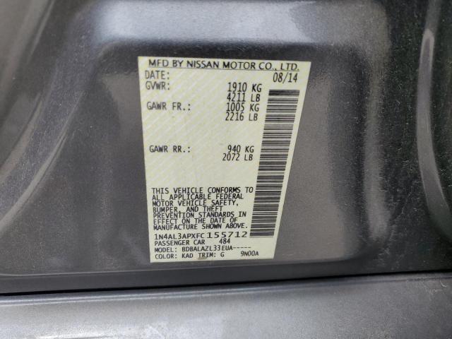 2015 NISSAN ALTIMA 2.5 - 1N4AL3APXFC155712