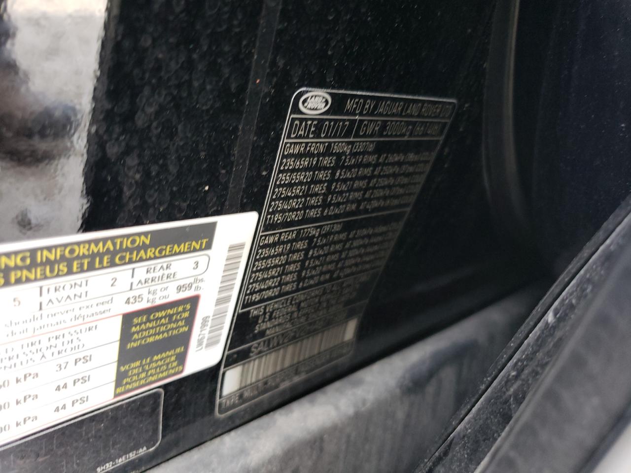 SALWV2FV2HA671999 2017 Land Rover Range Rover Sport Hse Dynamic