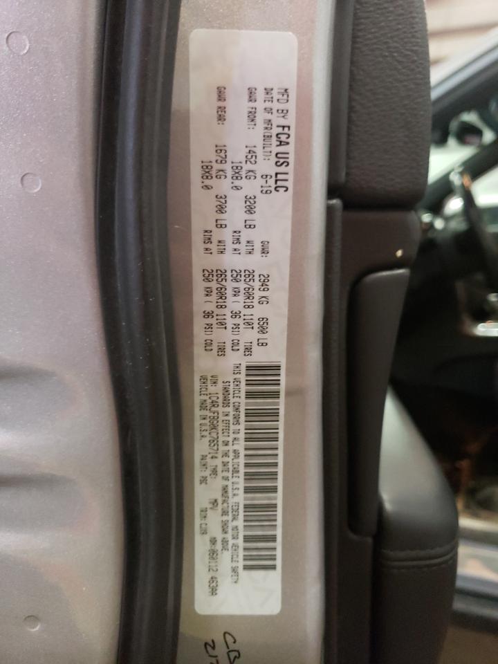 1C4RJFBG0KC765714 2019 Jeep Grand Cherokee Limited