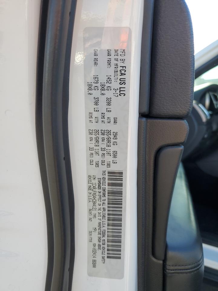 1C4RJFAG4HC844121 2017 Jeep Grand Cherokee Laredo