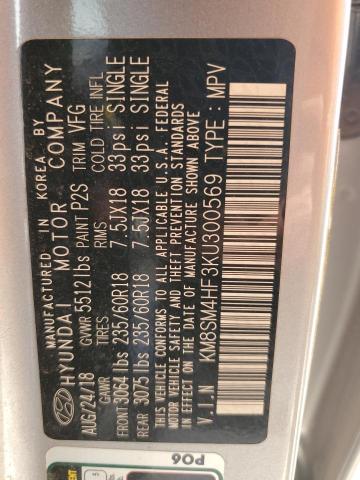2019 HYUNDAI SANTA FE X - KM8SM4HF3KU300569