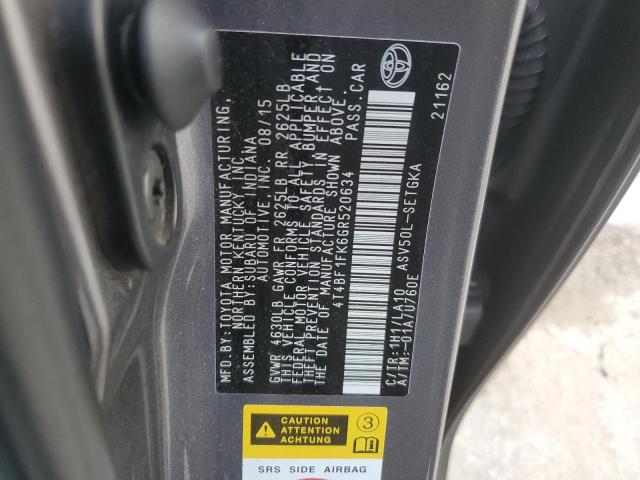 VIN 4T4BF1FK6GR520634 2016 Toyota Camry, LE no.13