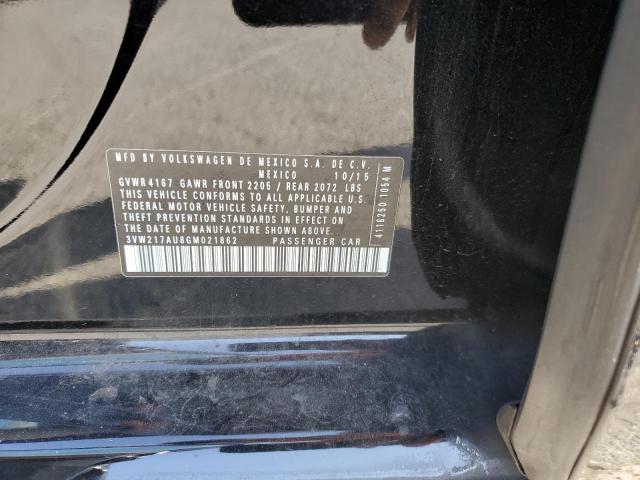 2016 VOLKSWAGEN GOLF S/SE - 3VW217AU8GM021862