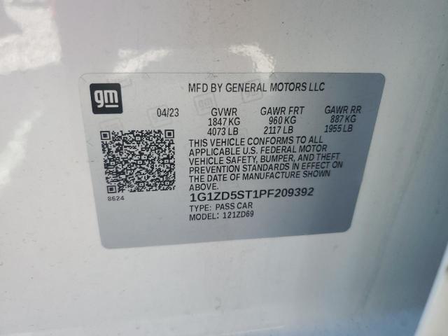 1G1ZD5ST1PF209392 2023 CHEVROLET MALIBU - Image 12