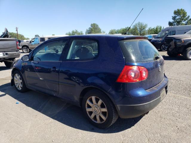 VOLKSWAGEN RABBIT 2007 blue  gas WVWBR71K07W252104 photo #3