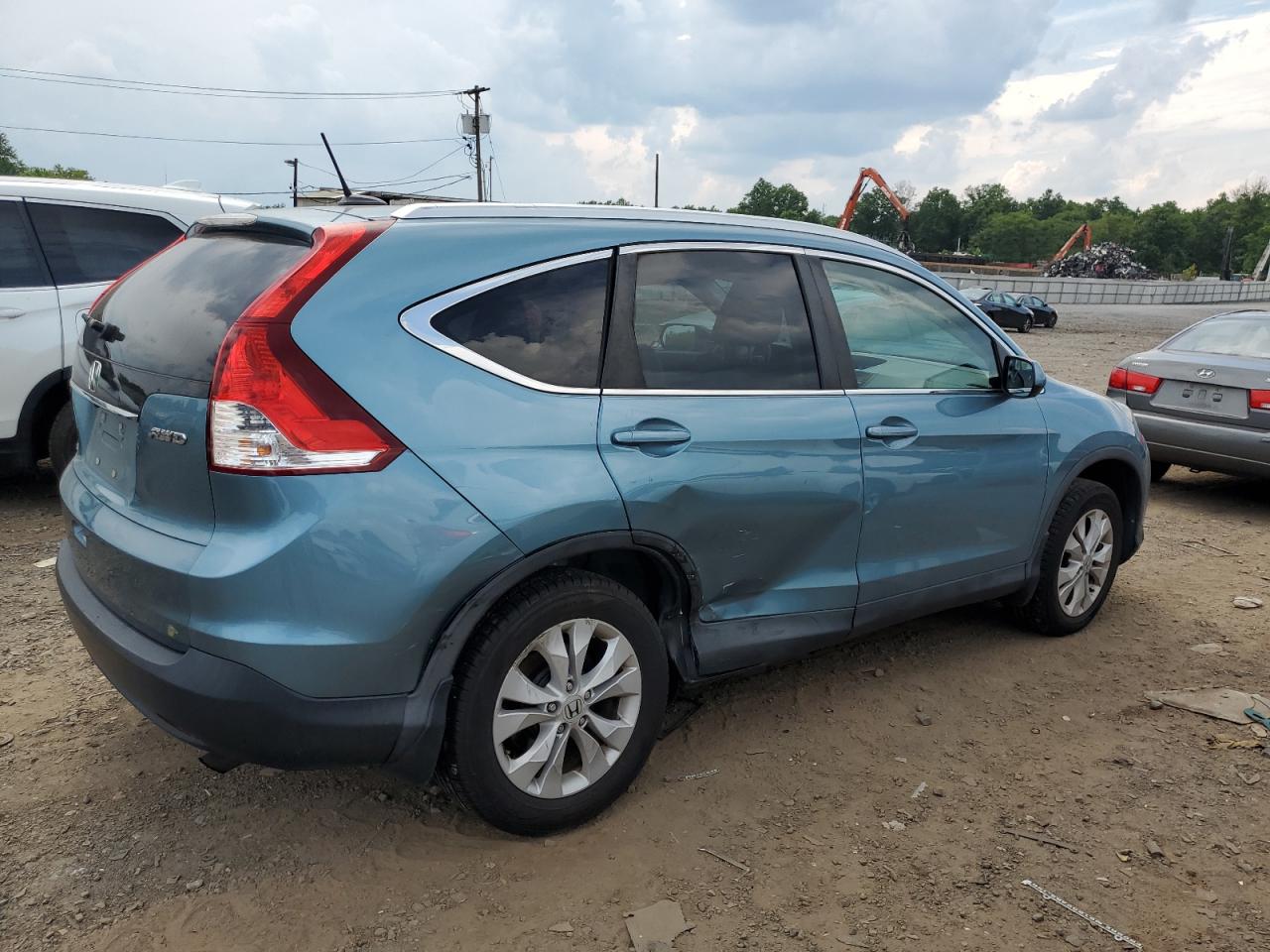 2014 Honda Cr-V Exl vin: 2HKRM4H7XEH641493