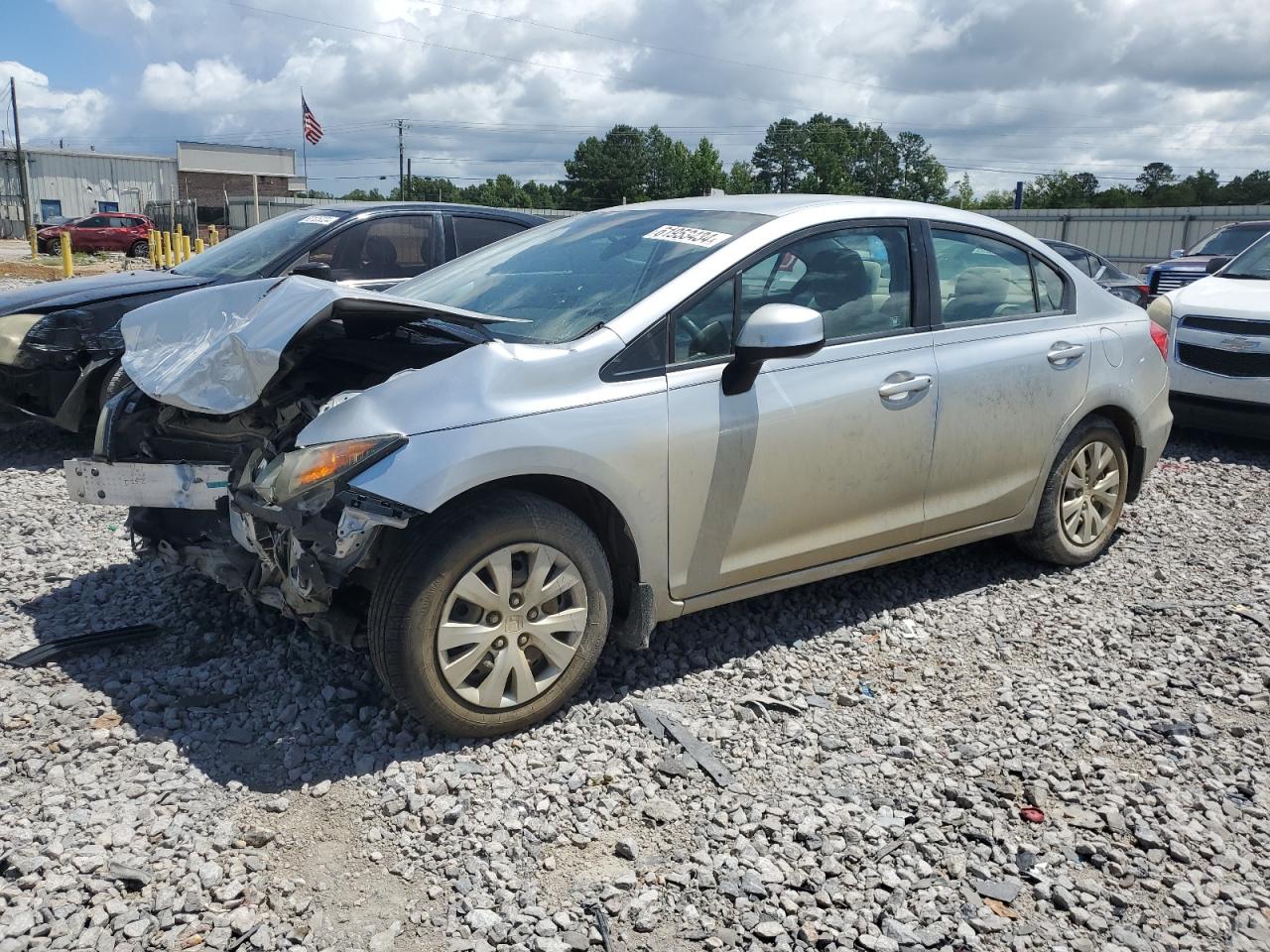 2012 Honda Civic Lx vin: 2HGFB2F53CH573916