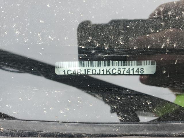 2019 JEEP GRAND CHER - 1C4RJFDJ2KC629223